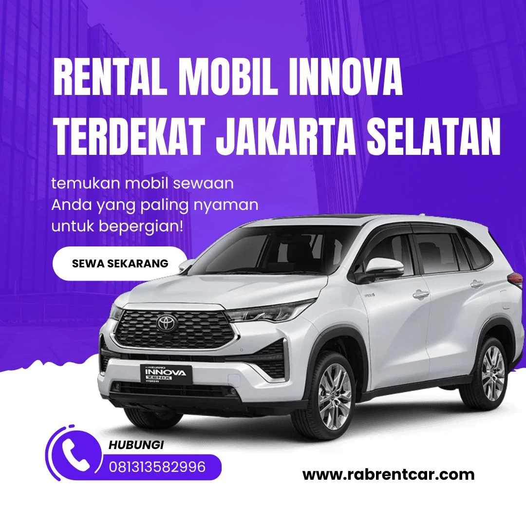 Rental Mobil Innova Terdekat Jakarta Selatan