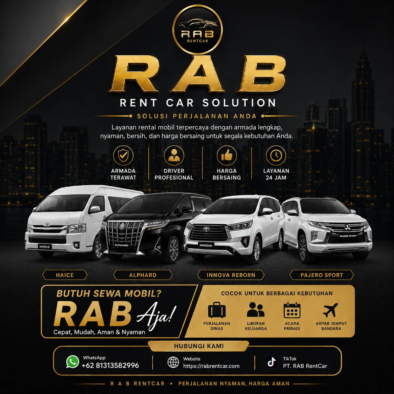 Rental Mobil Termurah Cempaka Putih Jakarta Pusat