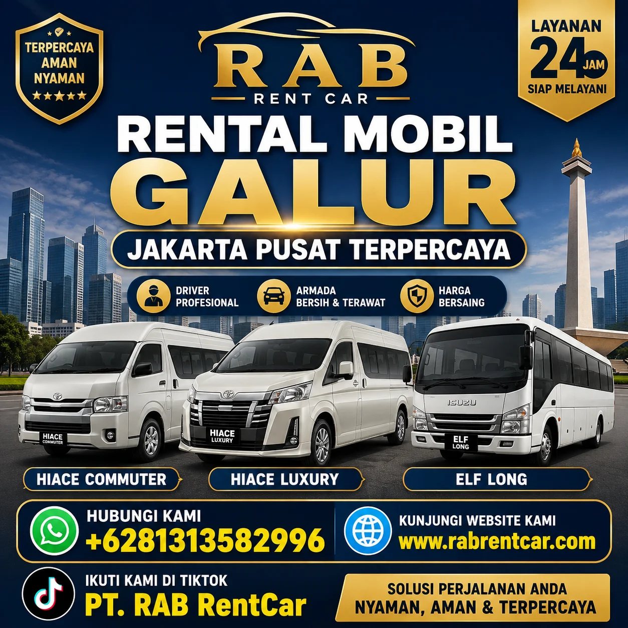 Rental Mobil Galur Jakarta Pusat | Harga Murah & Terpercaya